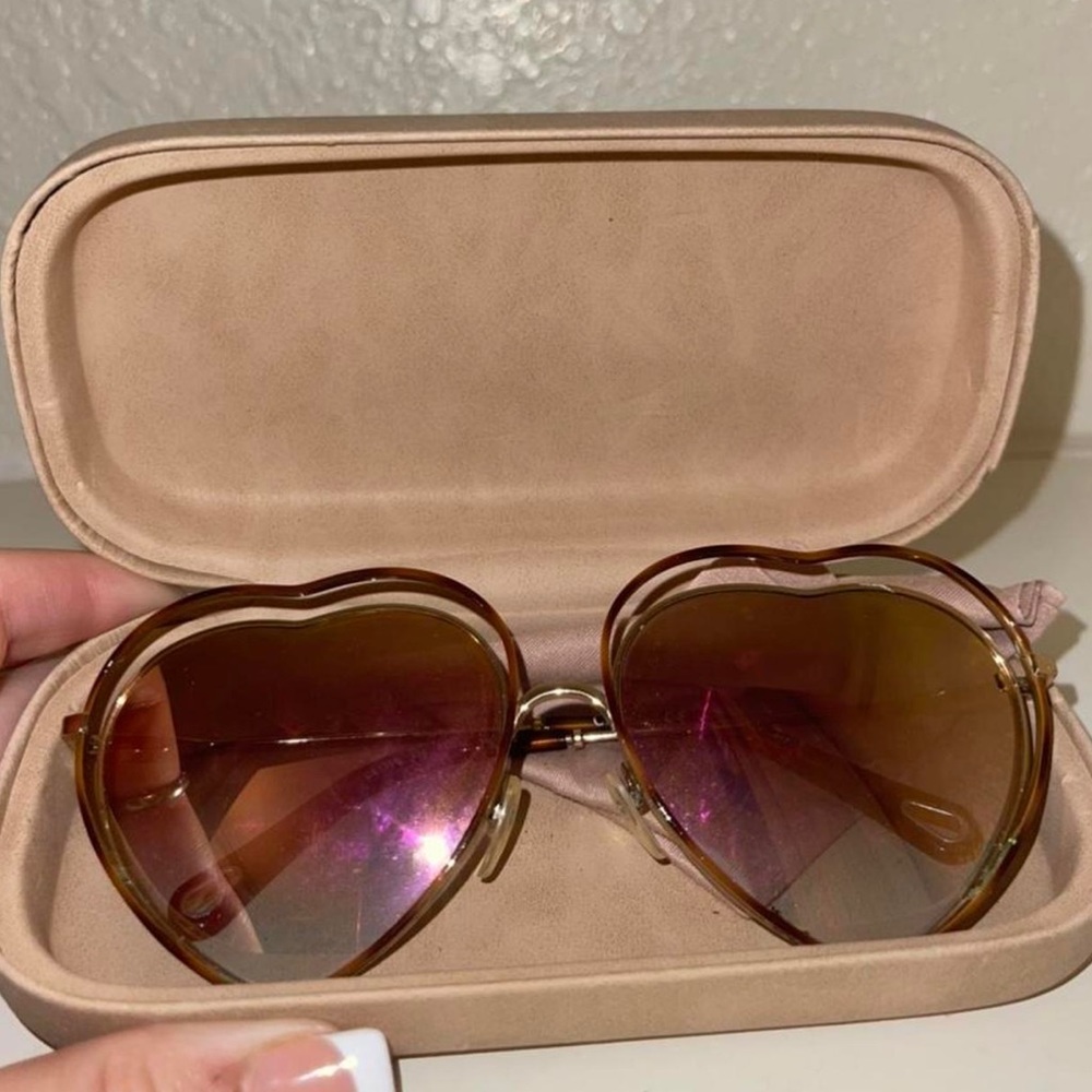 Chloe Heart Shaped Sunglasses🤍
